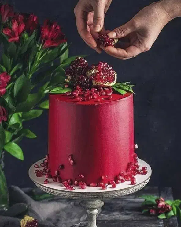 کیک خونگی شب یلدا|خوردنی و آشامیدنی|فولادشهر, مسکن مهر فولادشهر|دیوار