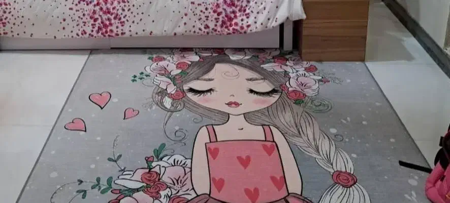 فرش دولایه مودما اتاق کودک|فرش|گرمدره, |دیوار