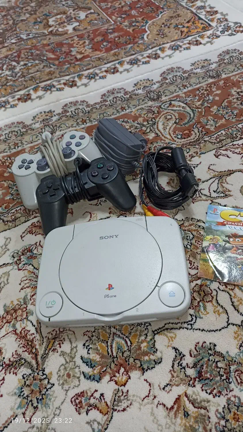 سونی پلی استیشن PS1 با لوازم|کنسول، بازی ویدئویی و آنلاین|ورزقان, |دیوار