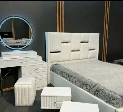 تولید انواع تخت پارچه ای و ملامینه|تخت و سرویس خواب|گلبهار, شهر جدید گلبهار|دیوار