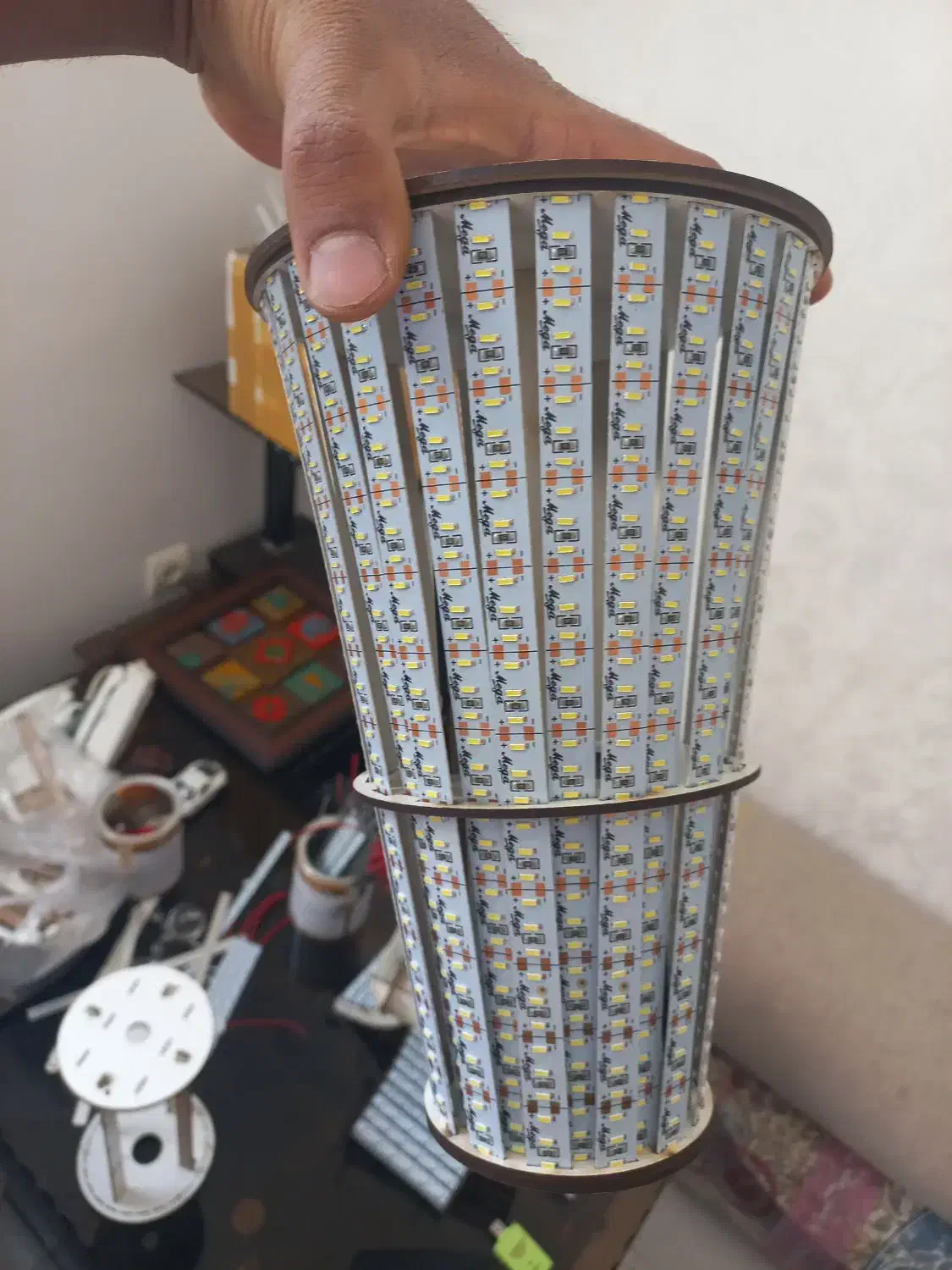 لامپ دست ساز ال ای دی|لامپ و چراغ|همدان, |دیوار