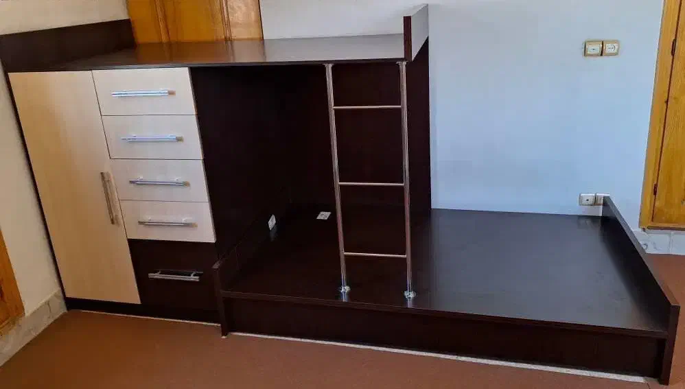 تخت دو طبقه|تخت و سرویس خواب|اصفهان, جوزدان الیادران|دیوار