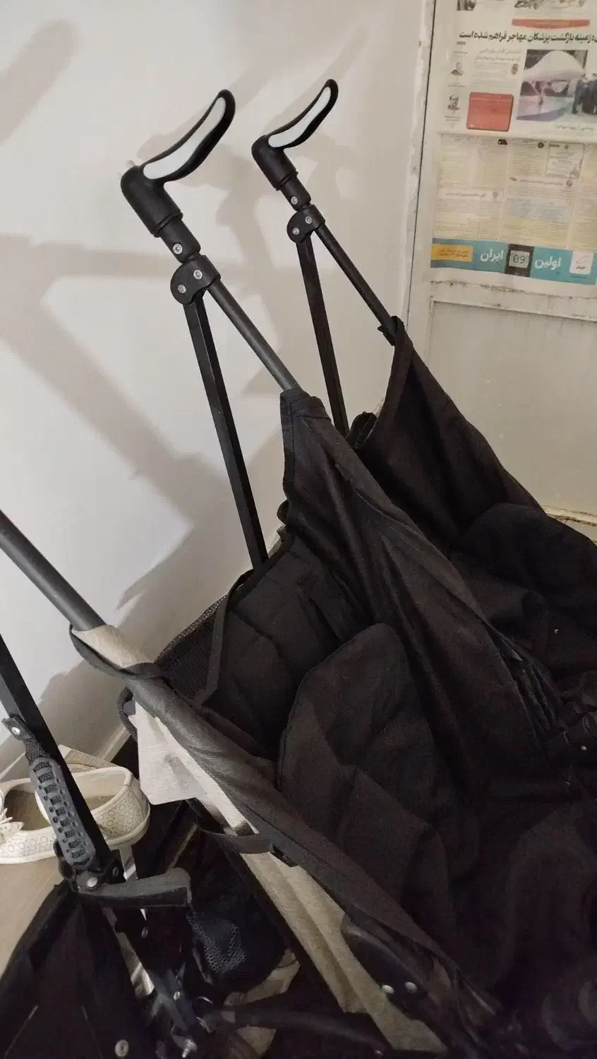 کالسکه دوقلو دلیجان|کالسکه و لوازم جانبی|قم, انسجام|دیوار