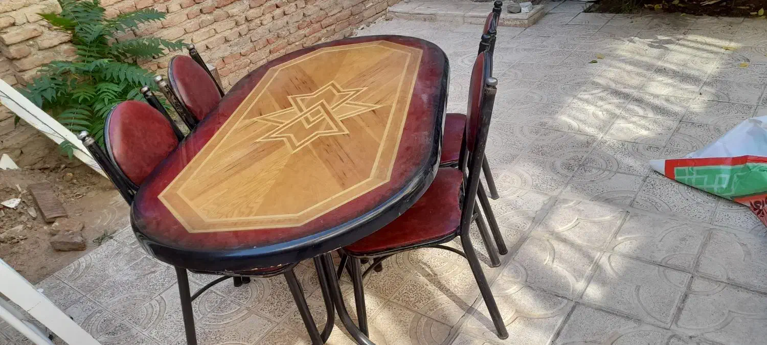 میز و صندلی نهار خوری|میز و صندلی غذاخوری|مهاباد (آذربایجان غربی), |دیوار