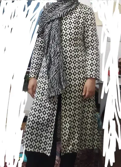 مانتو بلند خوش دوخت برای سایز 42|لباس|بناب, |دیوار