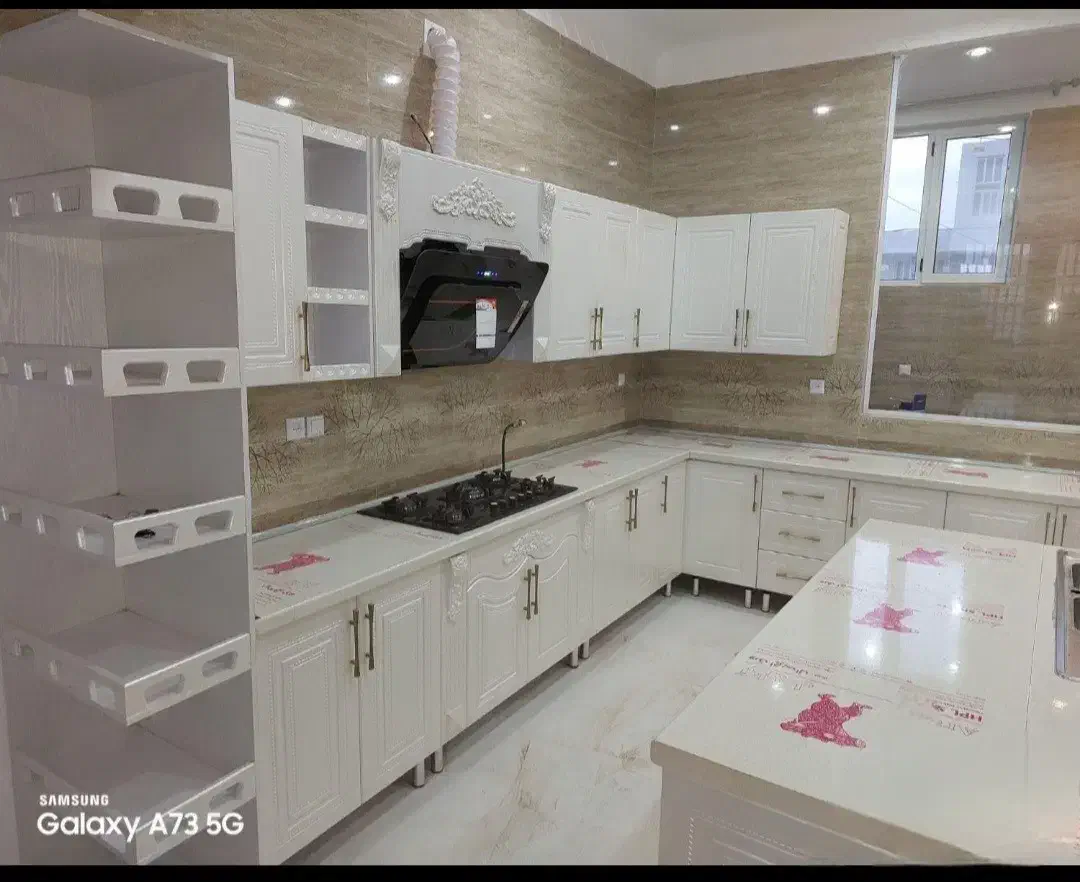 کابینت تمام چوبی/ام دی اف ضدآب/AFRA CABIN|مصالح و تجهیزات ساختمان|رزن, |دیوار