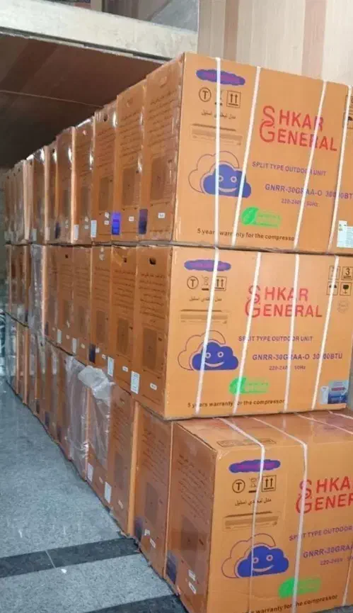 کولر گازی جنرال شکار مدل GNRR-30GRAA ظرفیت 30000|کولر گازی و فن‌کوئل|قشم, |دیوار