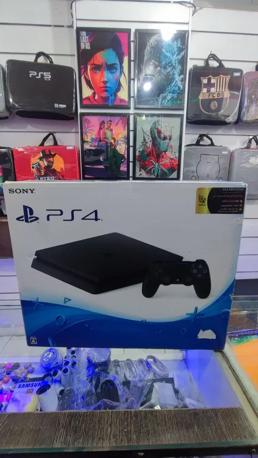 ps4 مدل اسلیم کپی خور و اکانتی هر دو مدل موجود|کنسول، بازی ویدئویی و آنلاین|میناب, |دیوار