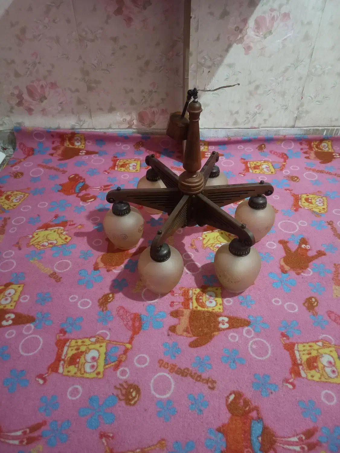 لوستر|لوستر و چراغ آویز|خرمآباد, |دیوار