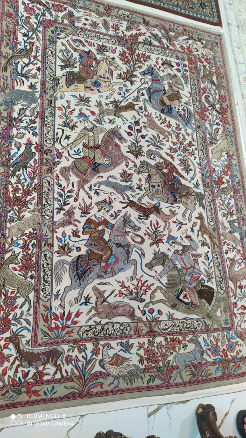 قالیچه دست باف|فرش|قم, صفائیه|دیوار