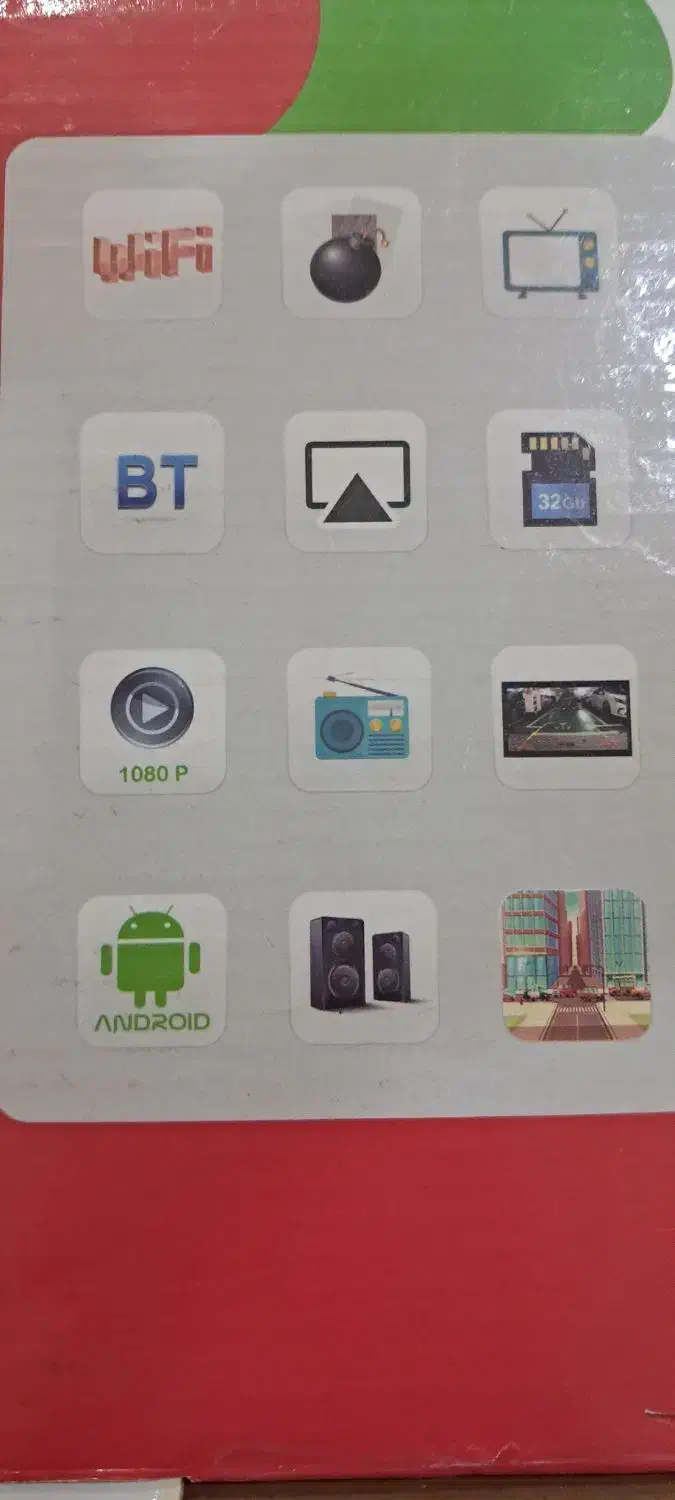 مانیتور ماشین ۹ اینچ|قطعات یدکی و لوازم جانبی|فلاورجان, |دیوار