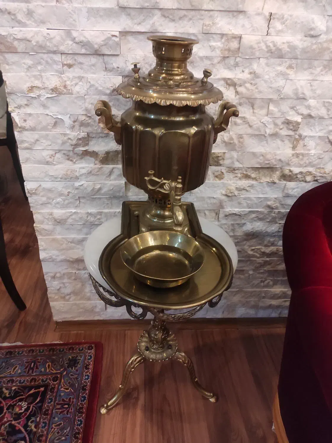 سماور زغالی روس  سینی وکاسه|کلکسیون اشیاء عتیقه|تهران, مهران|دیوار