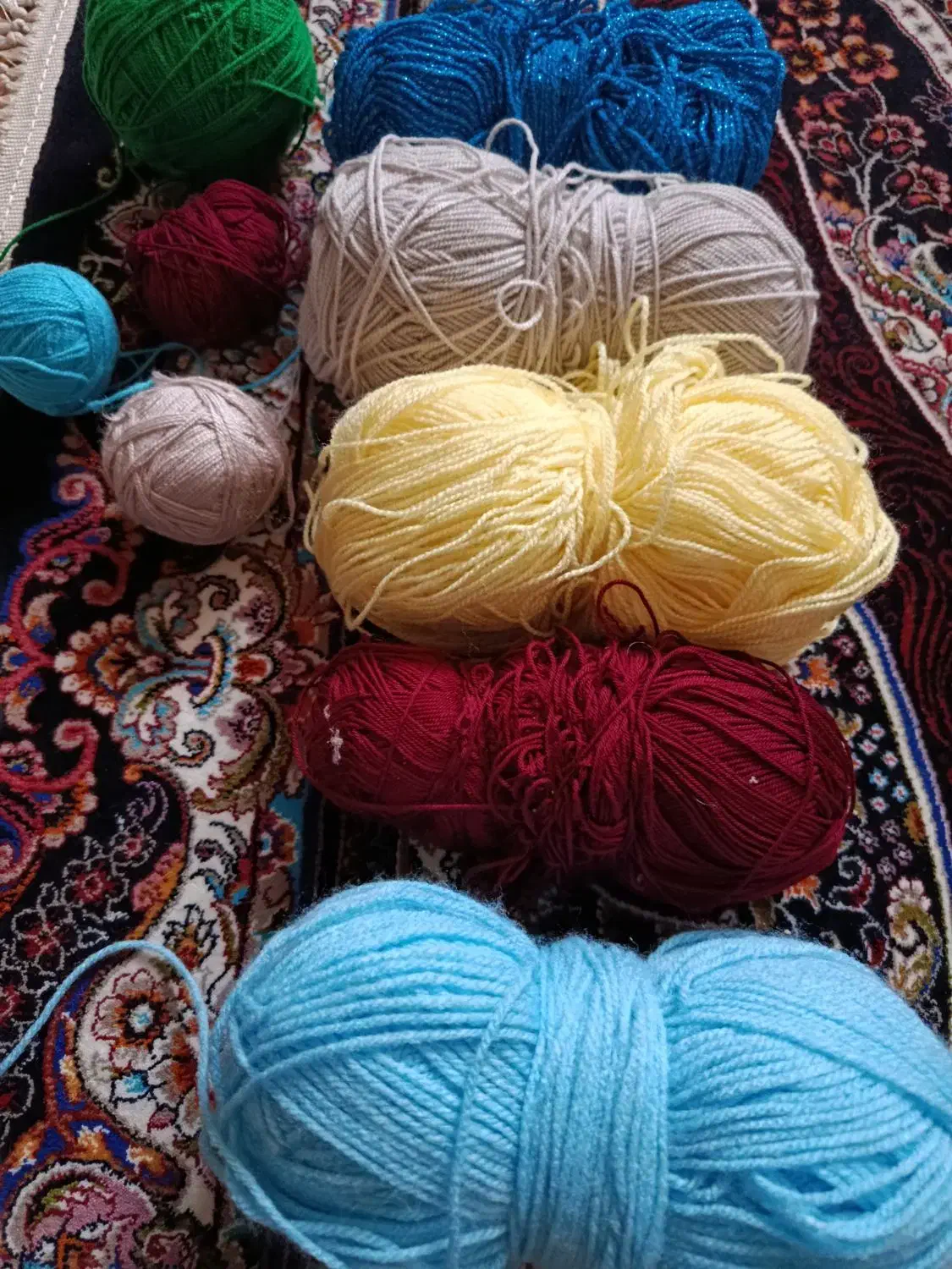 خامه تابلو فرش|لوازم خیاطی و بافتنی|پاکدشت, پاکدشت (مامازند)|دیوار