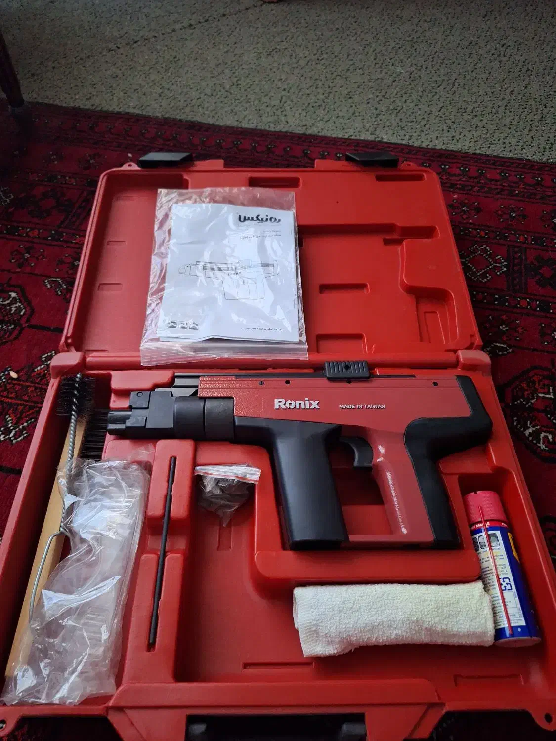 تفنگ میخ کوب رونیکس|ابزارآلات|مشهد, دانشجو|دیوار