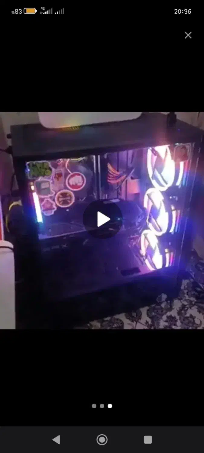 کیس گیمینگ نونو|رایانه رومیزی|کرج, شهرک بنفشه|دیوار