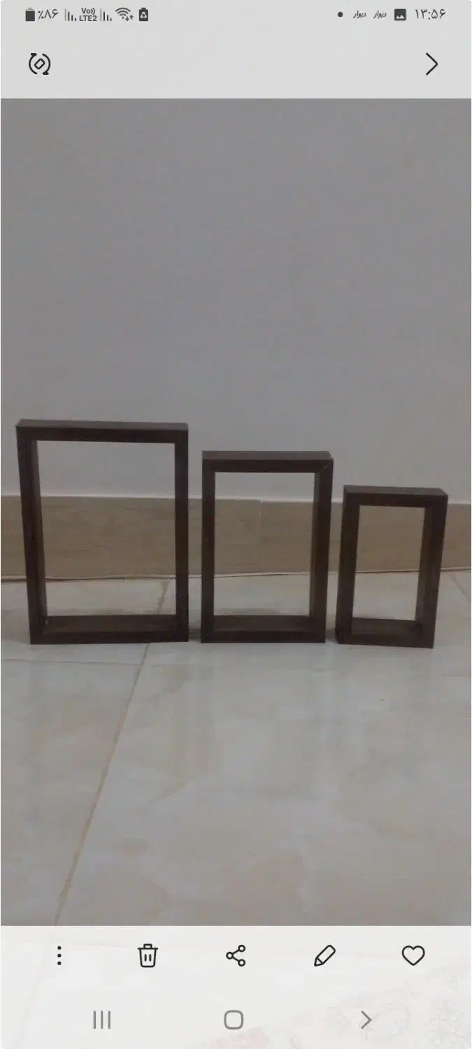 ۳ عدد باکس تزئینی|صنایع دستی و سایر لوازم تزئینی|تاکستان, |دیوار