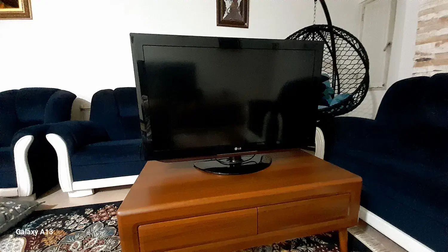 تلویزیون ال سی دی ۳۷ اینچ ال جی|تلویزیون و پروژکتور|ساری, |دیوار