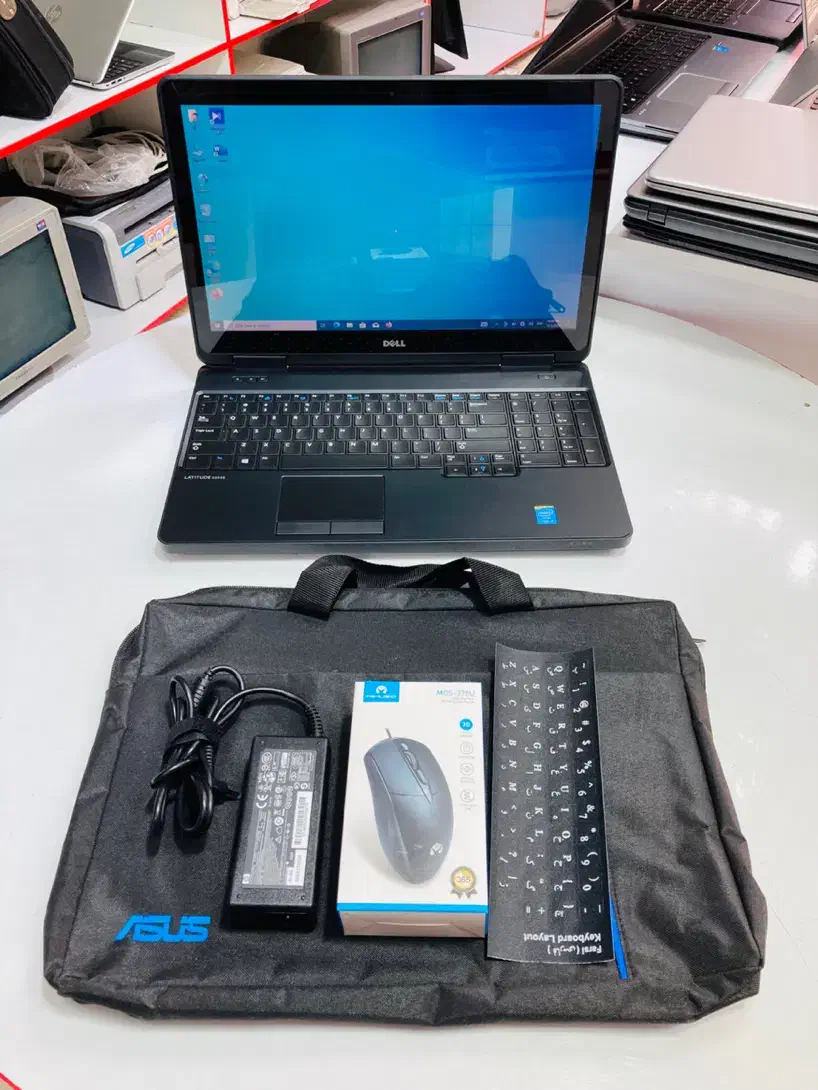 لپتاپ دل Core i3 نسل 4 رم 8 لمسی ( استوک اروپایی)|رایانه همراه|شهرکرد, |دیوار