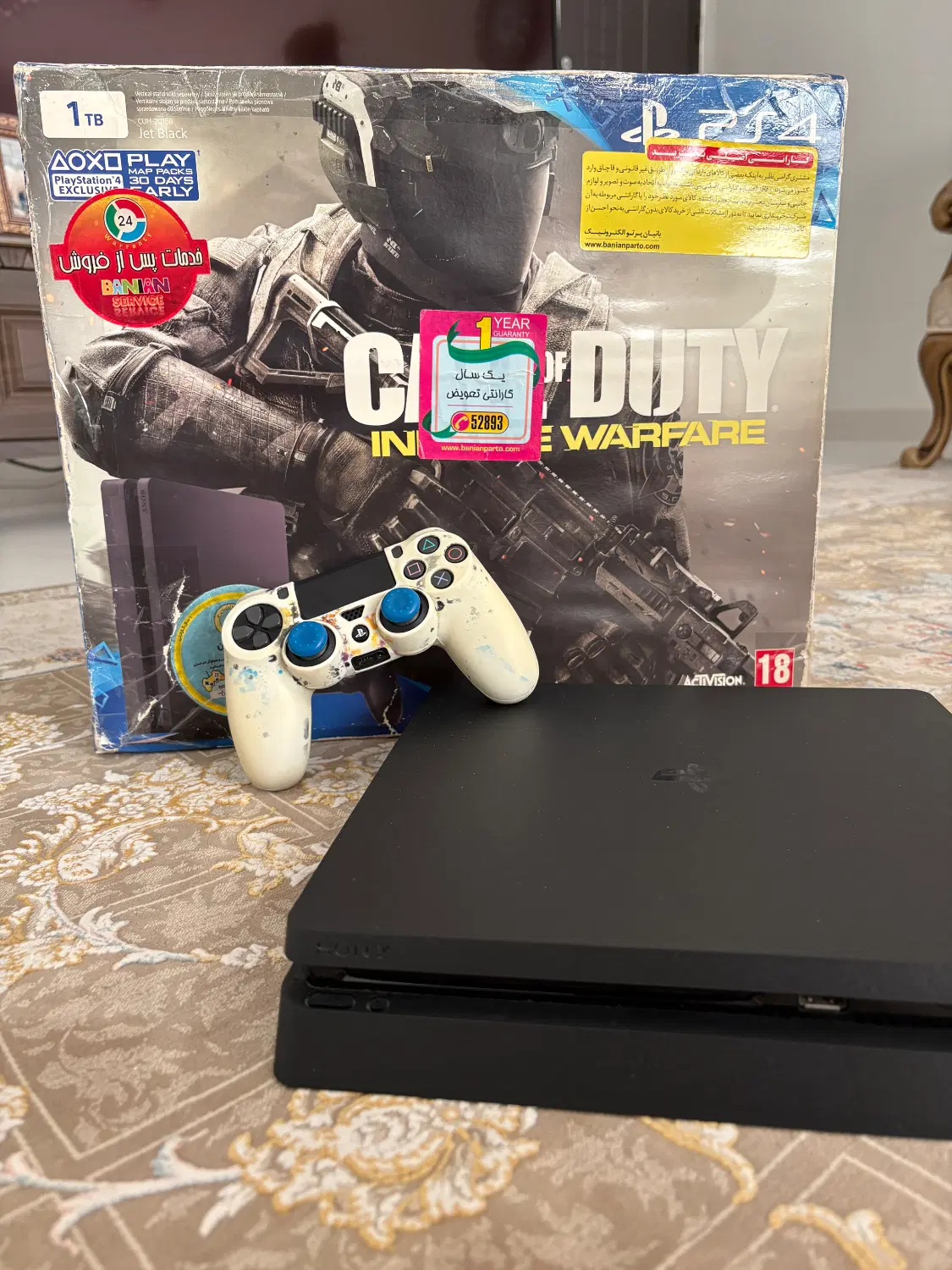 Ps4 slim 1 tra|کنسول، بازی ویدئویی و آنلاین|اهواز, کیانپارس |دیوار