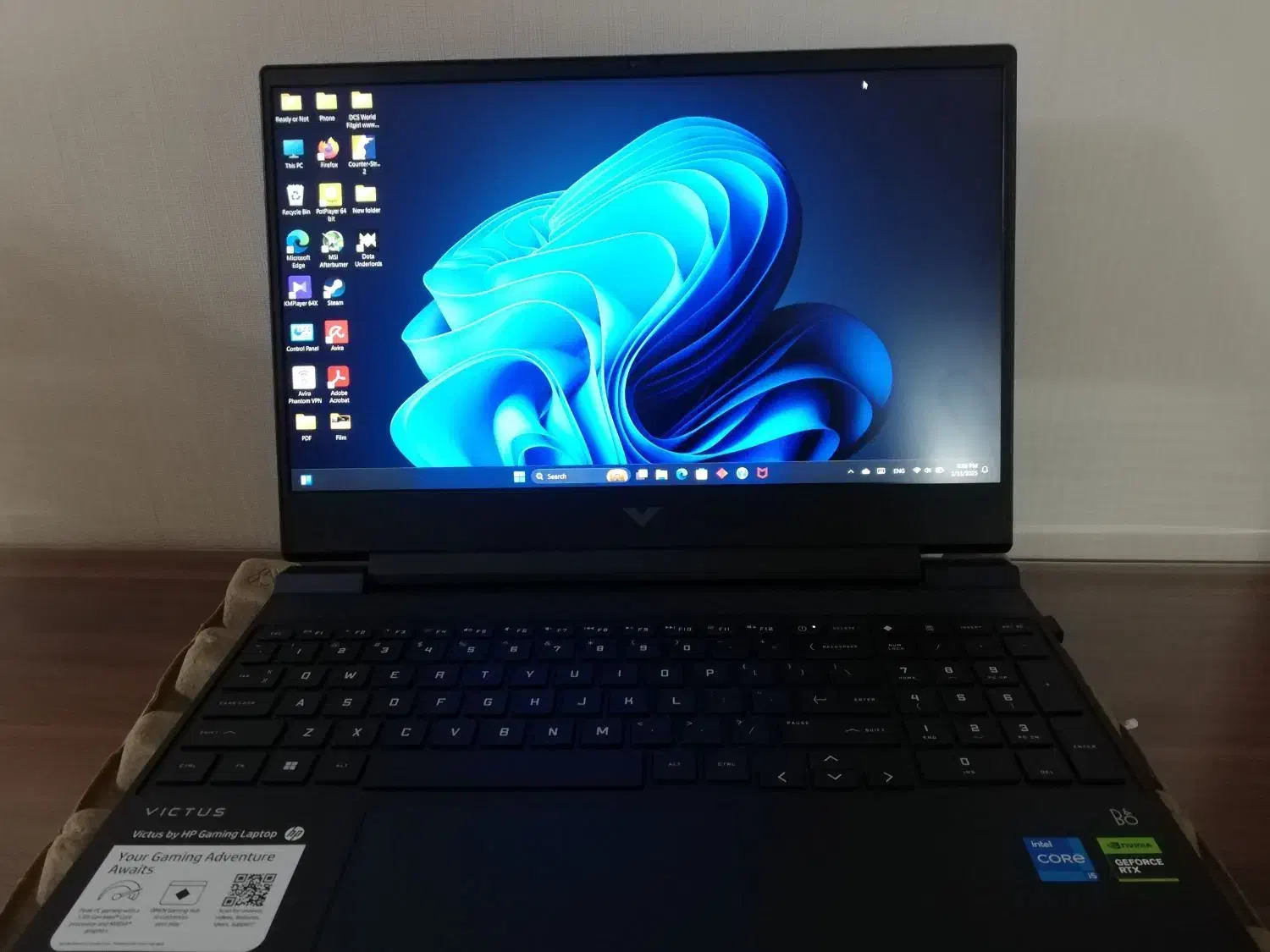 لپتاپ HP Victus15|رایانه همراه|کرج, ساسانی (قلمستان)|دیوار