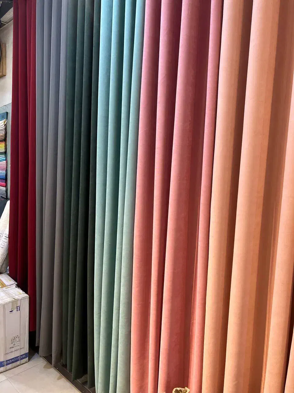 پرده پانچ آماده|پرده، رانر، رومیزی|تهران, شکوفه (عبدل آباد)|دیوار