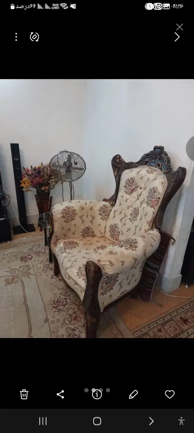 مبل کلاسیک|مبلمان خانگی و میز عسلی|ساوه, |دیوار