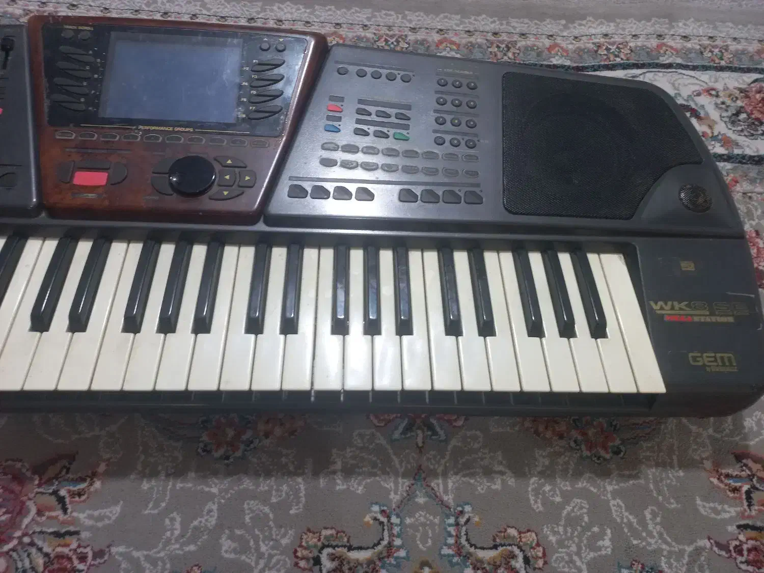 ارگ GEM WK8 SE ایتالیایی اصل با خروجی  قوی|پیانو، کیبورد، آکاردئون|تهران, خاک سفید|دیوار