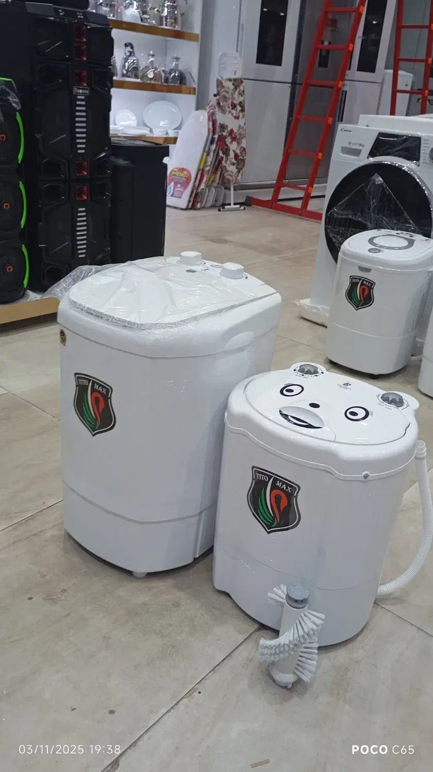 مینی واش تیتومکس3.5کیلویی فرچه کفش ارسال نور|ماشین لباسشویی و خشک‌کن لباس|مشهد, شهید آوینی|دیوار