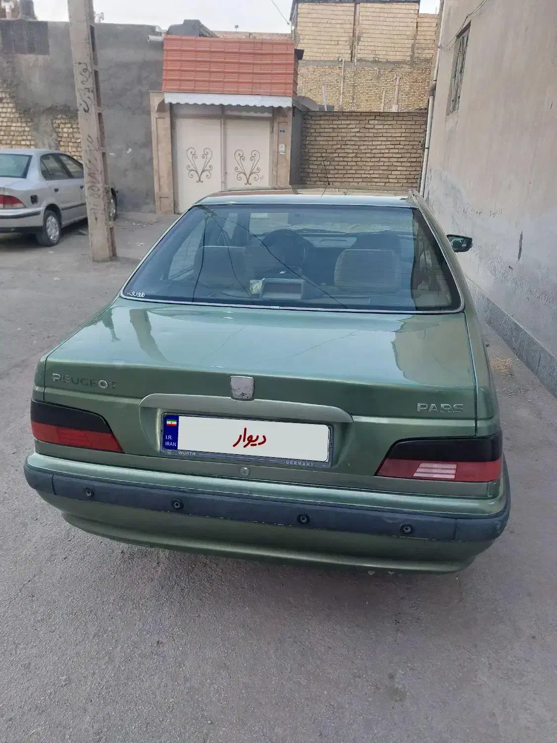 فروش پژو پارس مدل ۹۳. سبز انگور ی متالیک|خودرو سواری و وانت|نیشابور, تختی|دیوار