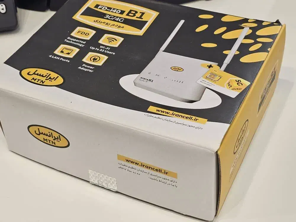 مودم رومیزی ایرانسل TDLTE - FD-i40 B1|مودم و تجهیزات شبکه|تهران, دهونک|دیوار