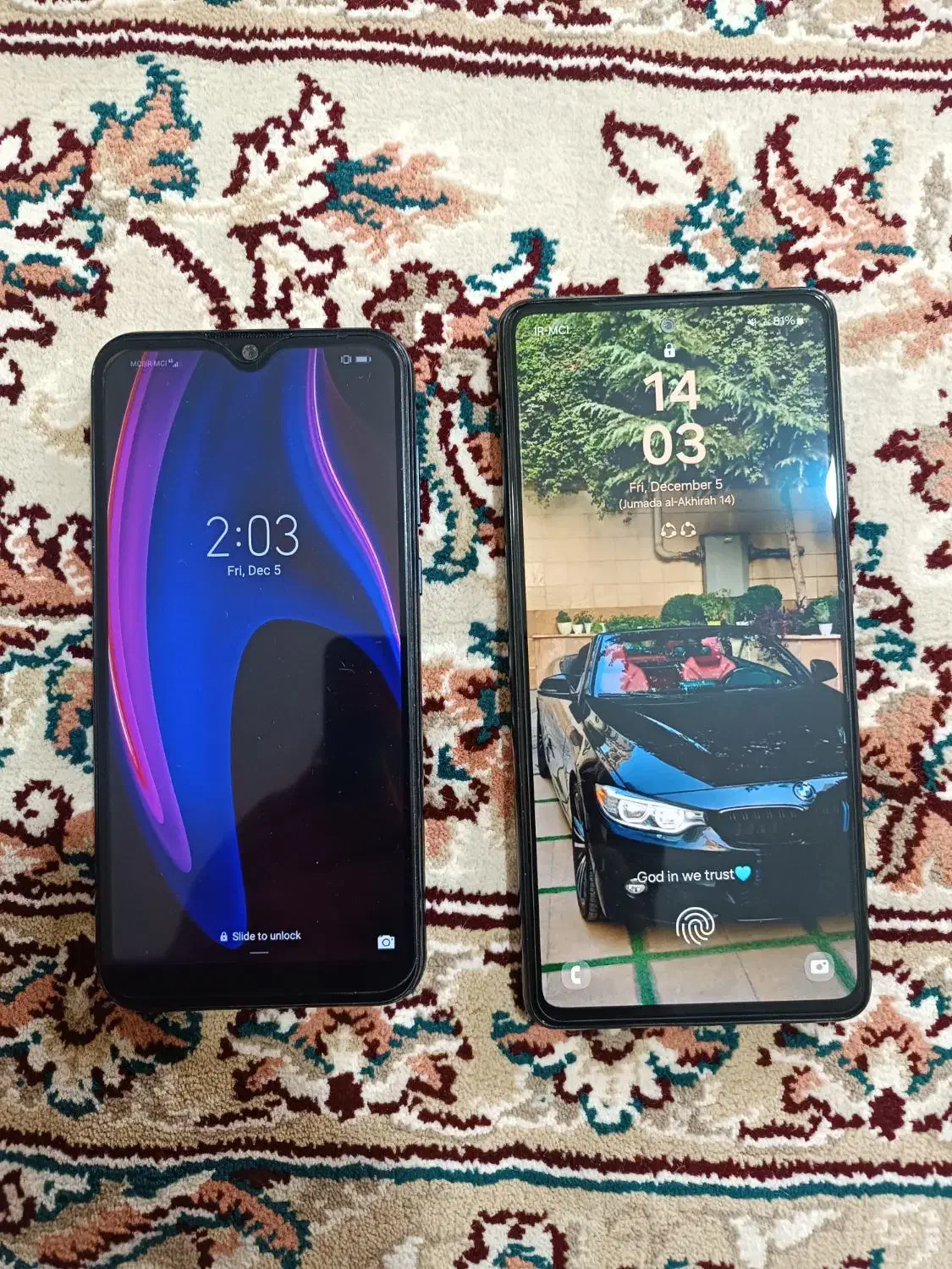 دو عدد گوشی در حد نو باب مصرف کننده معاوضه ام دارم|موبایل|سنقر, |دیوار