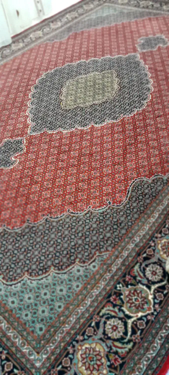 فرش ماشینی ۱۲ متری ریزبافت|فرش|کرمانشاه, |دیوار