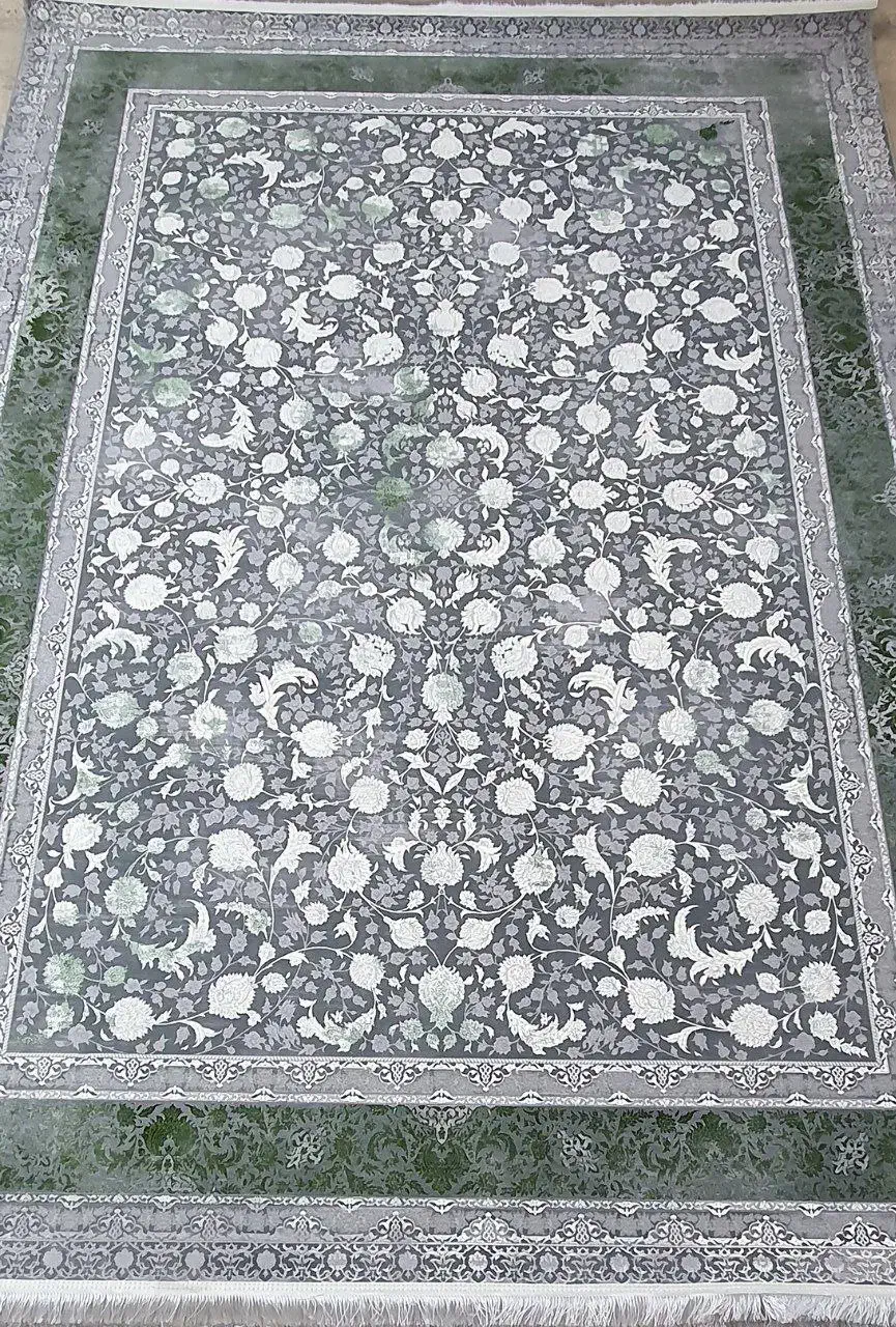 فرش ۱۲۰۰شانه گلبرجسته|فرش|برخوار, |دیوار