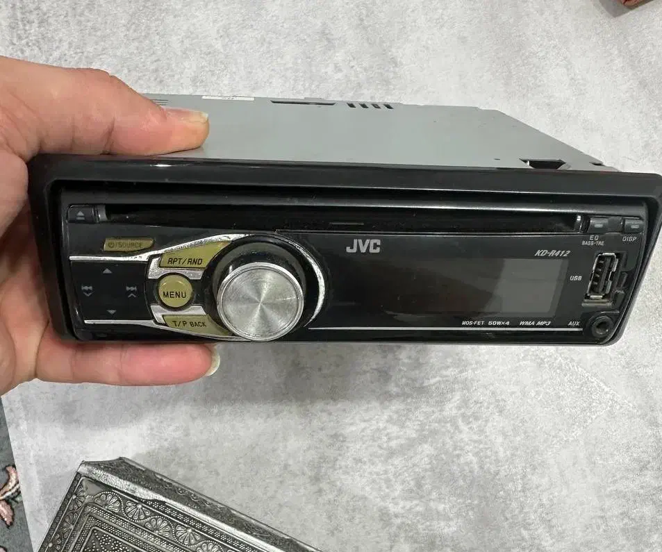 ضبط JVC مدل KD-418|صوتی و تصویری|رشت, استقامت ۲|دیوار