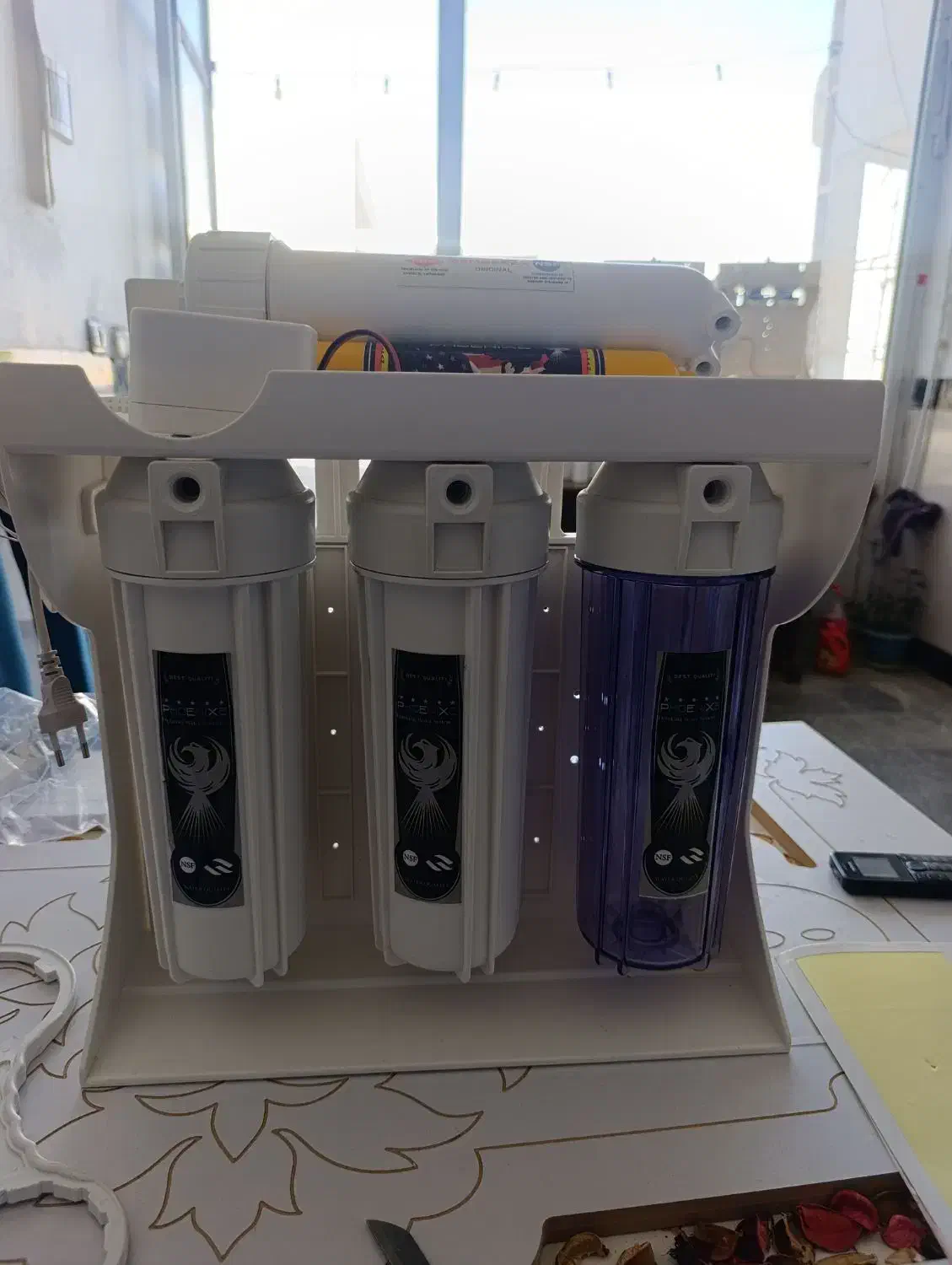 تصفیه آب خانگی فونیکس اصل تمام  قطعات اورجینال|آب‌سردکن و تصفیه آب|همدان, |دیوار