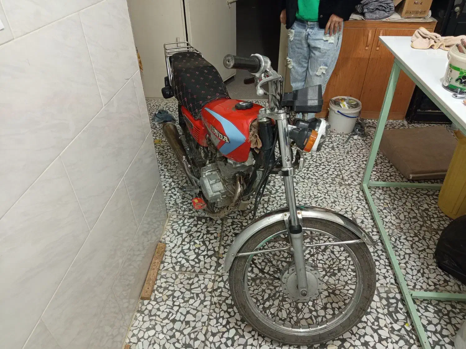 موتور هوندا87پلاک ملی|موتورسیکلت|اصفهان, سلطانآباد|دیوار