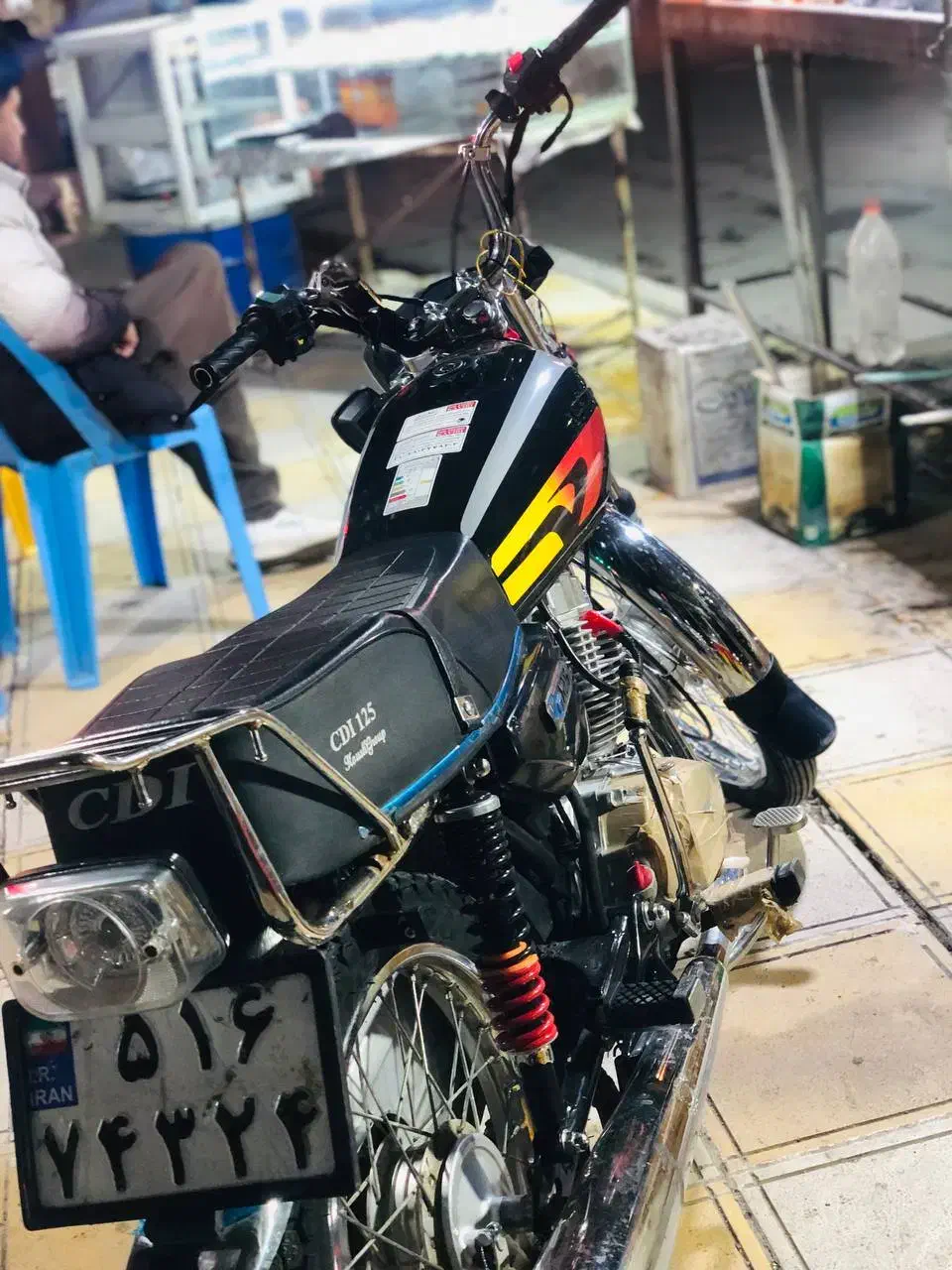 موتور مزایده93 دارای برگه|موتورسیکلت|جوانرود, |دیوار