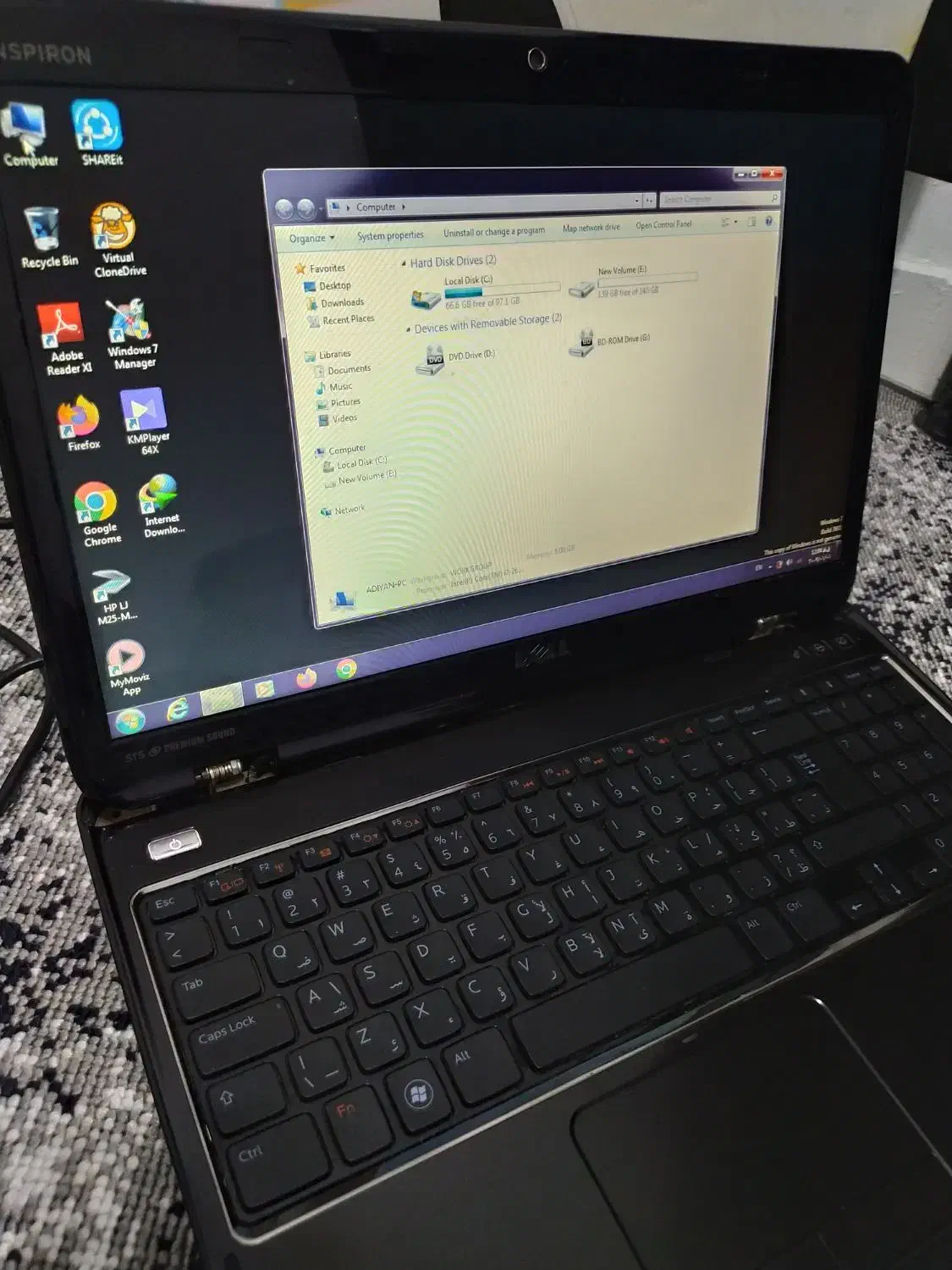 لپ تاپ dell 5110|رایانه همراه|اهواز, کیان اباد|دیوار