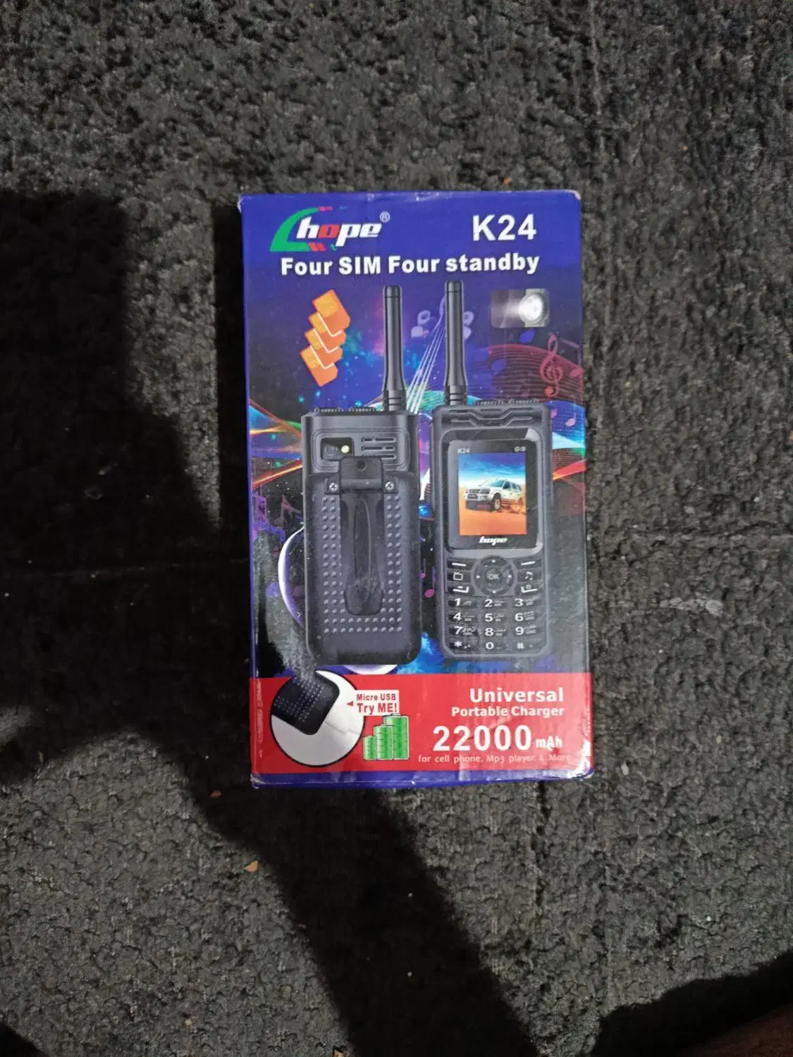 گوشی هوپ ارتشی K24 چهار سیم درحد نو|موبایل|تهران, شاهین|دیوار