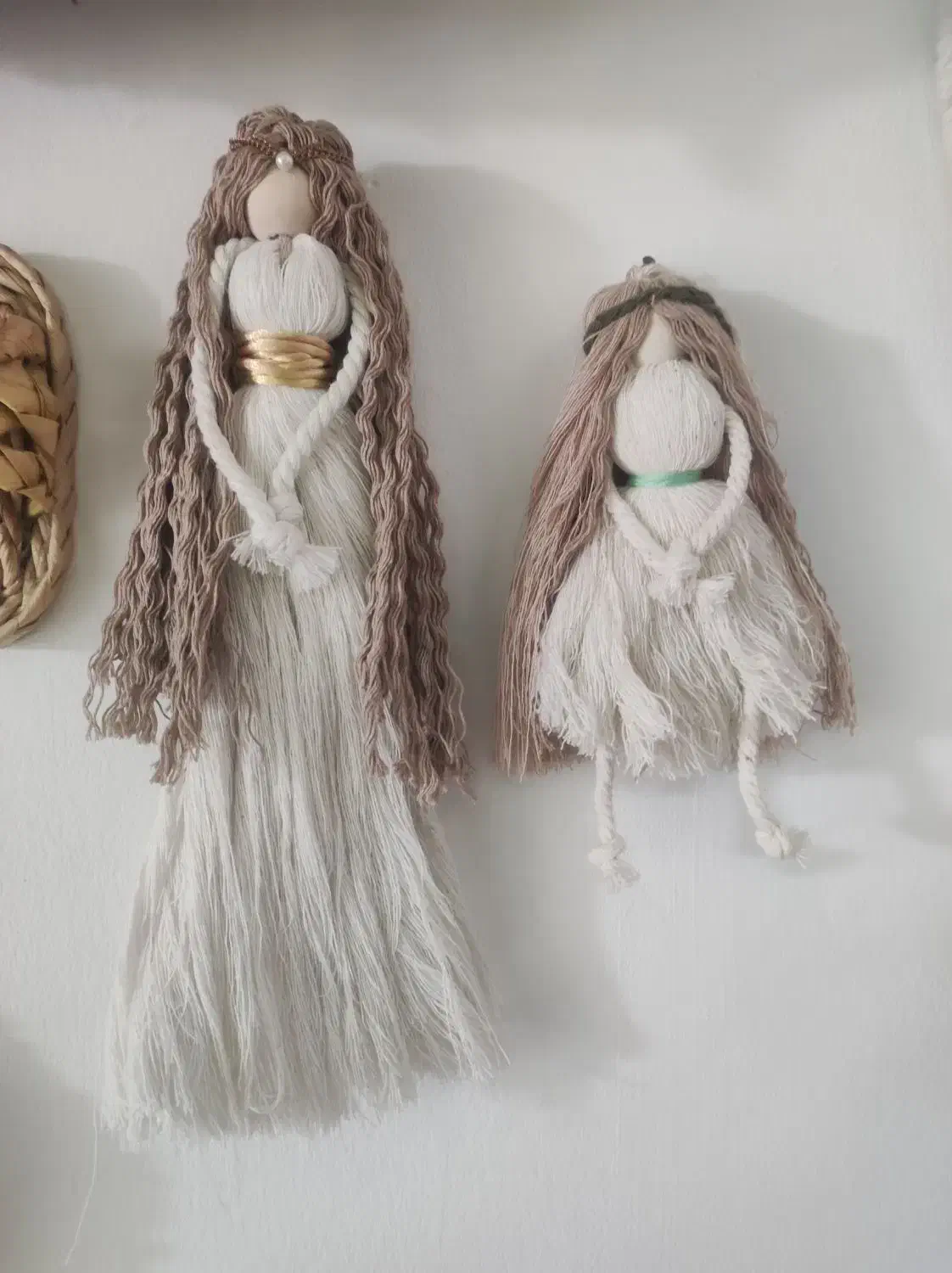 انواع اباژور و دکوریجات مکرومه و رافیا|صنایع دستی و سایر لوازم تزئینی|فردیس, ثابتی|دیوار