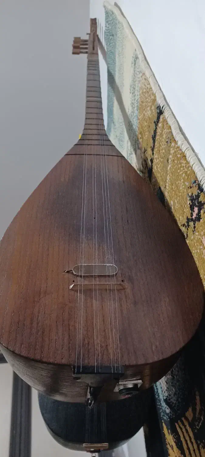 ساز قوپوز عاشیق سازی آشیخ سازی|سازهای سنتی|تبریز, |دیوار