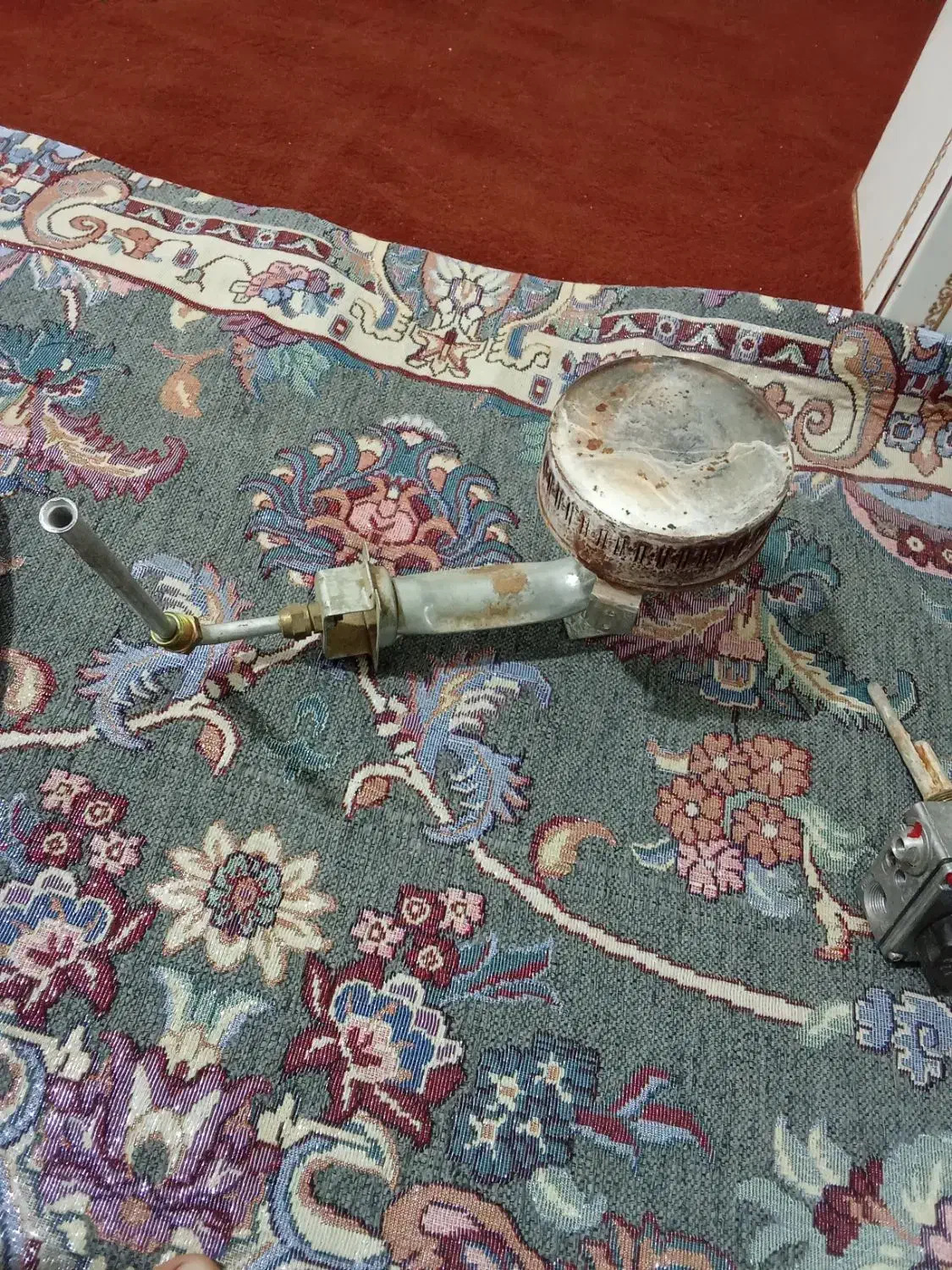 لگلاتور و مشعل آبگرمکن ایستاده|آبگرمکن، پکیج، شوفاژ|ورامین, خیر آباد|دیوار