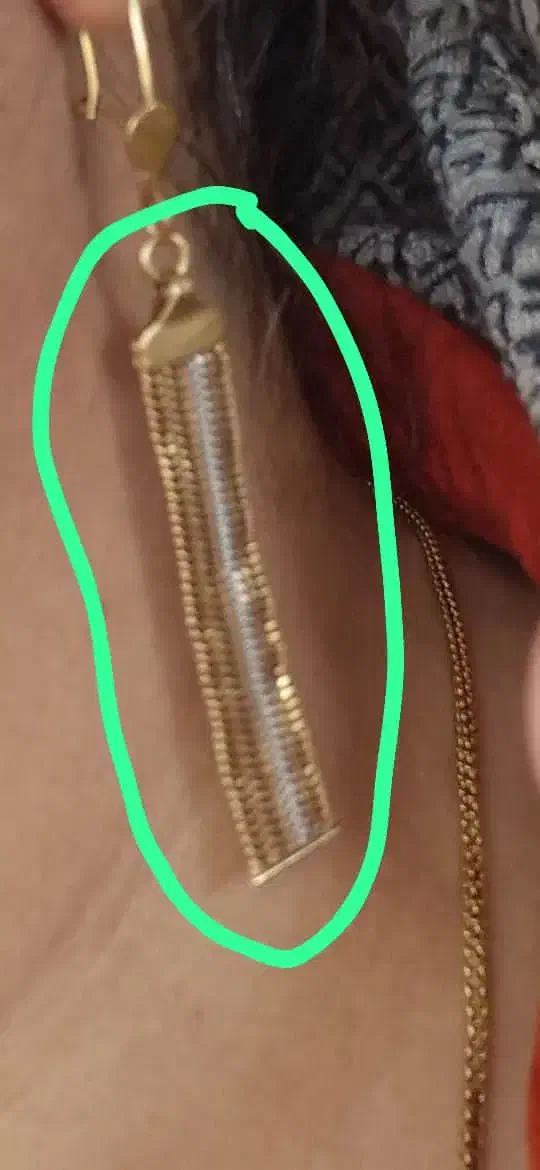 گشواره طلا کم کردم|جواهرات|بندر ماهشهر, |دیوار