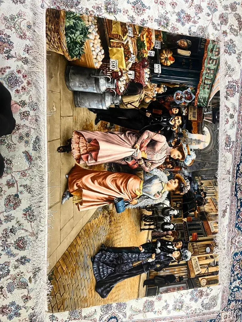 تابلو فرش کار دست استاد اصل عاقلی|تابلو فرش|تهران, ازگل|دیوار