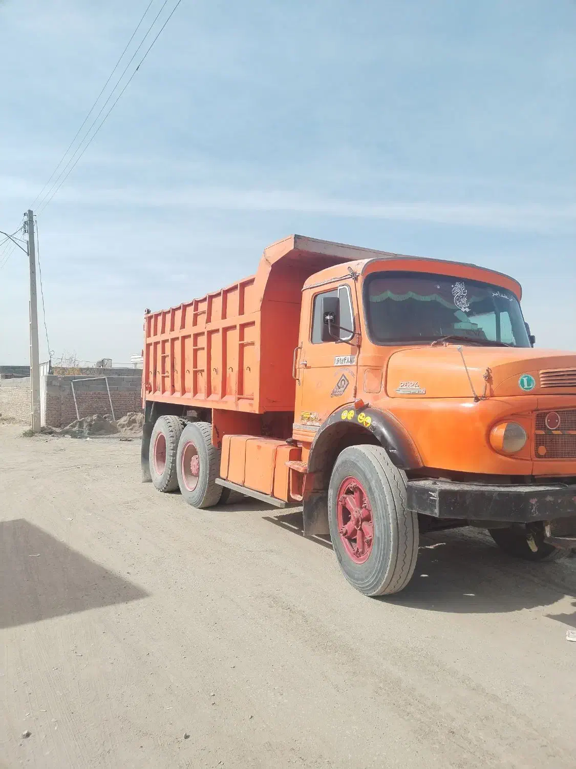 ده چرخ معاوضه بااتوبوس یا کشنده|خودرو سنگین|کرمان, |دیوار