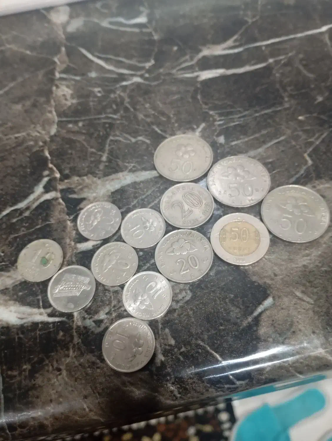 13عدد سکه قدیمی عطیقه مال کشور مالزی|کلکسیون سکه، تمبر، اسکناس|تهران, بهداشت|دیوار