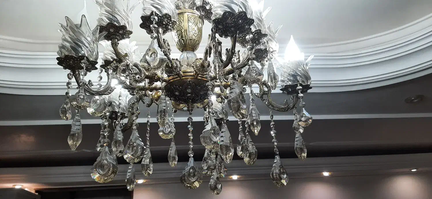 لوستر برنز|لوستر و چراغ آویز|ارومیه, |دیوار