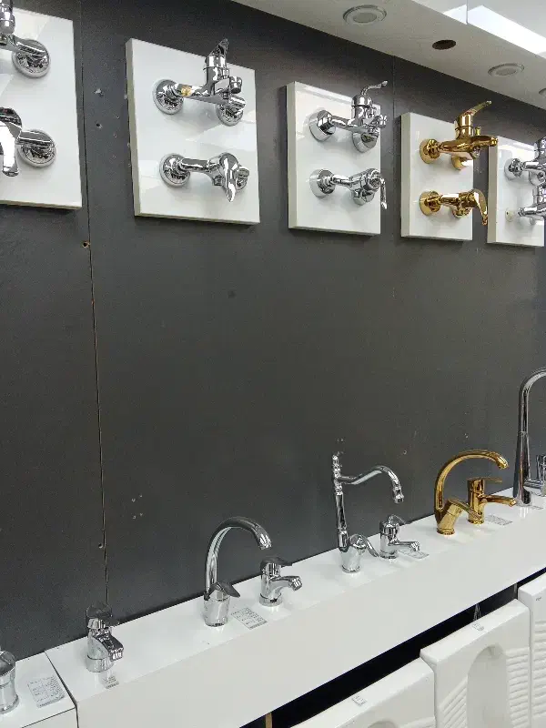 شیرآلات کروم و سفید|لوازم سرویس بهداشتی|اهواز, کمپلو جنوبی|دیوار