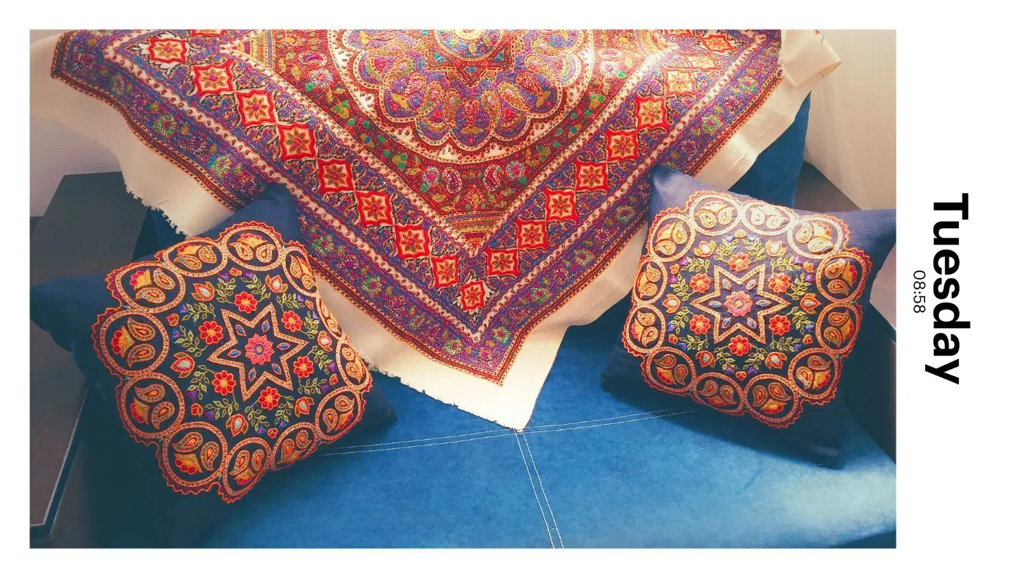 پته دوزی|صنایع دستی و سایر لوازم تزئینی|کرمان, |دیوار