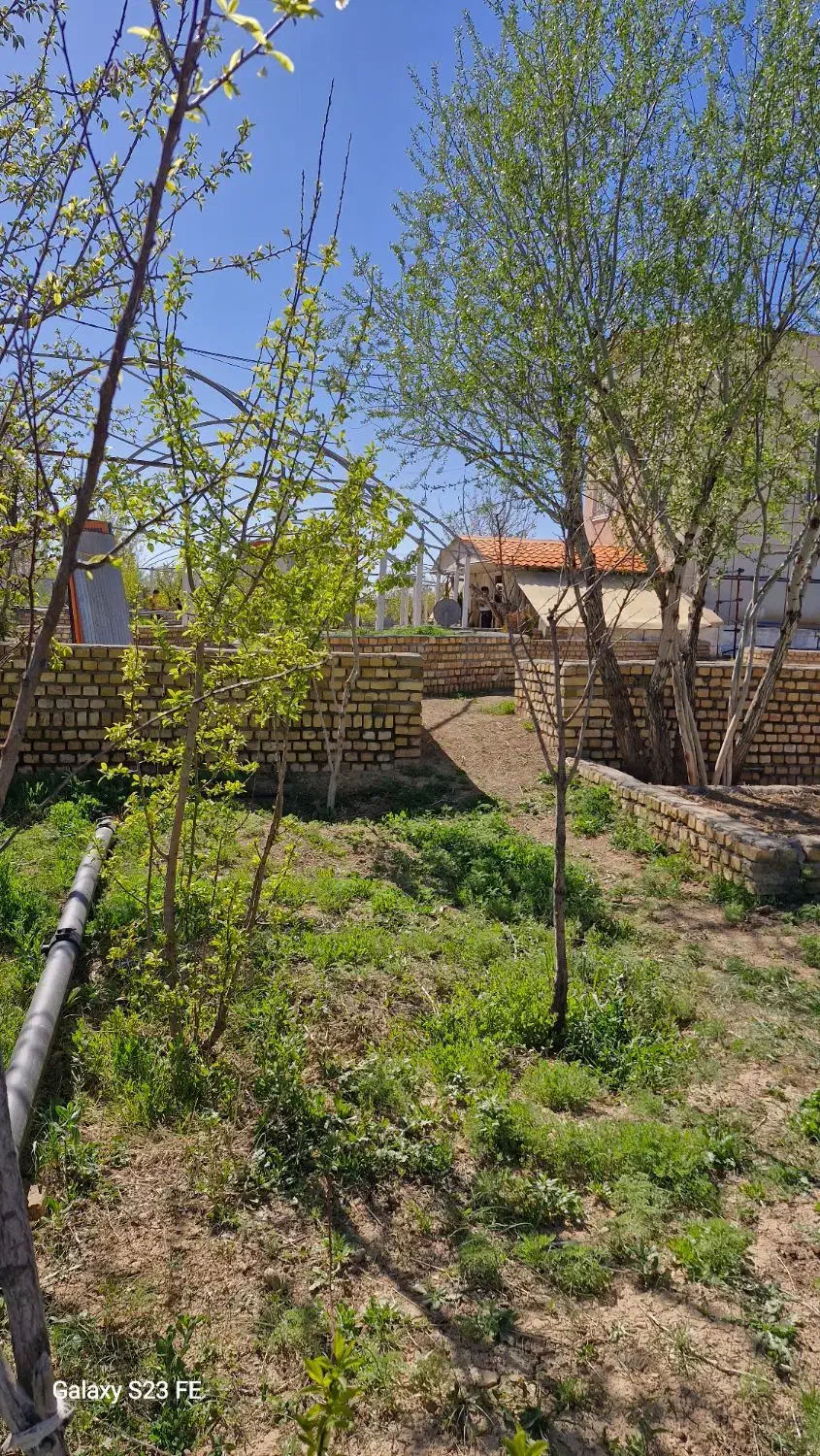 500 متر باغ دولت اباد فراهان|فروش زمین و ملک کلنگی|فرمهین, |دیوار